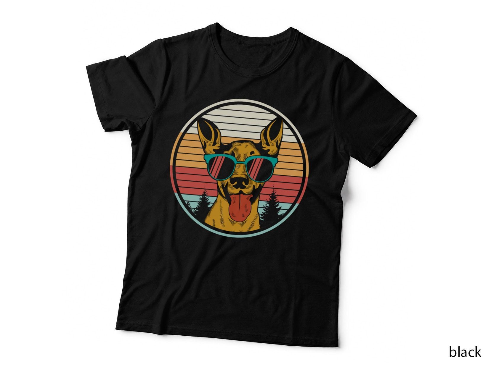 Retro Chihuahua T-Shirt, Sunglasses, Pet Lover Apparel