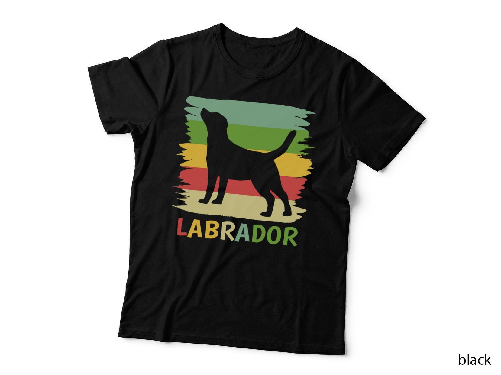 Retro Labrador T-Shirt, Vintage Style, Pet Lover Apparel