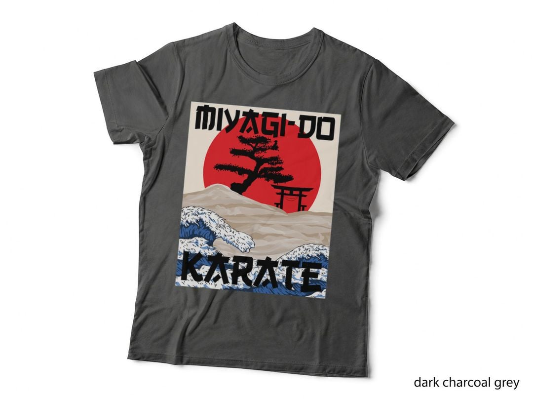 Retro Vintage Miyagi-Do Karate Life Bonsai Tree Martial Arts T-Shirt