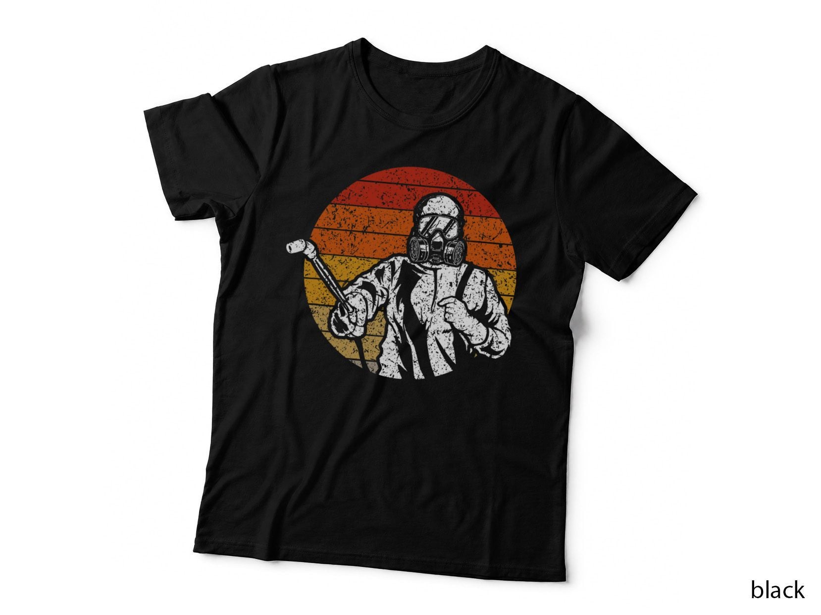 Retro Vintage Pest Control Bug Killer Exterminator T-Shirt