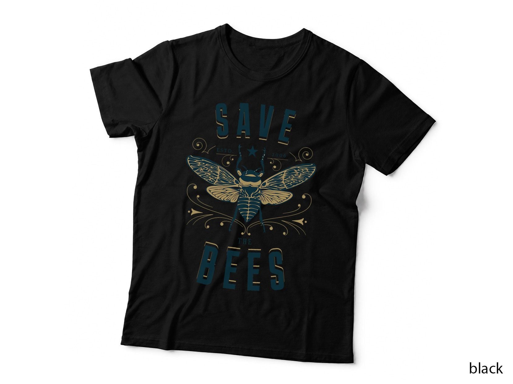 Save the Bees Vintage T-Shirt, Retro Apiary Bee Est 2005, Earth Day