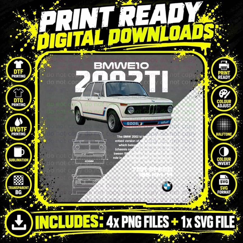 T-Shirt, Classic Racing Tee, Gift for Car Enthusiasts Png SVG Digital Bundle
