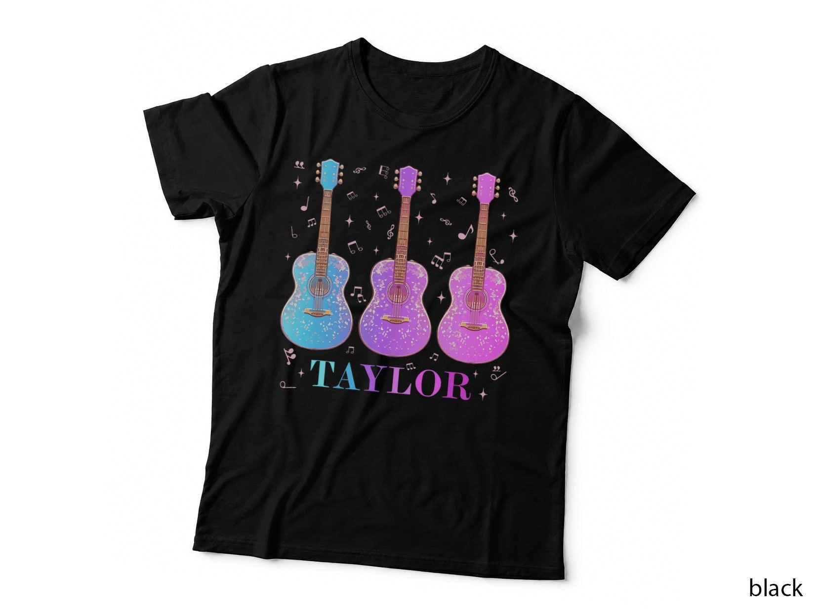 Taylor First Name I Love Taylor Girl Groovy 80's Vintage T-Shirt