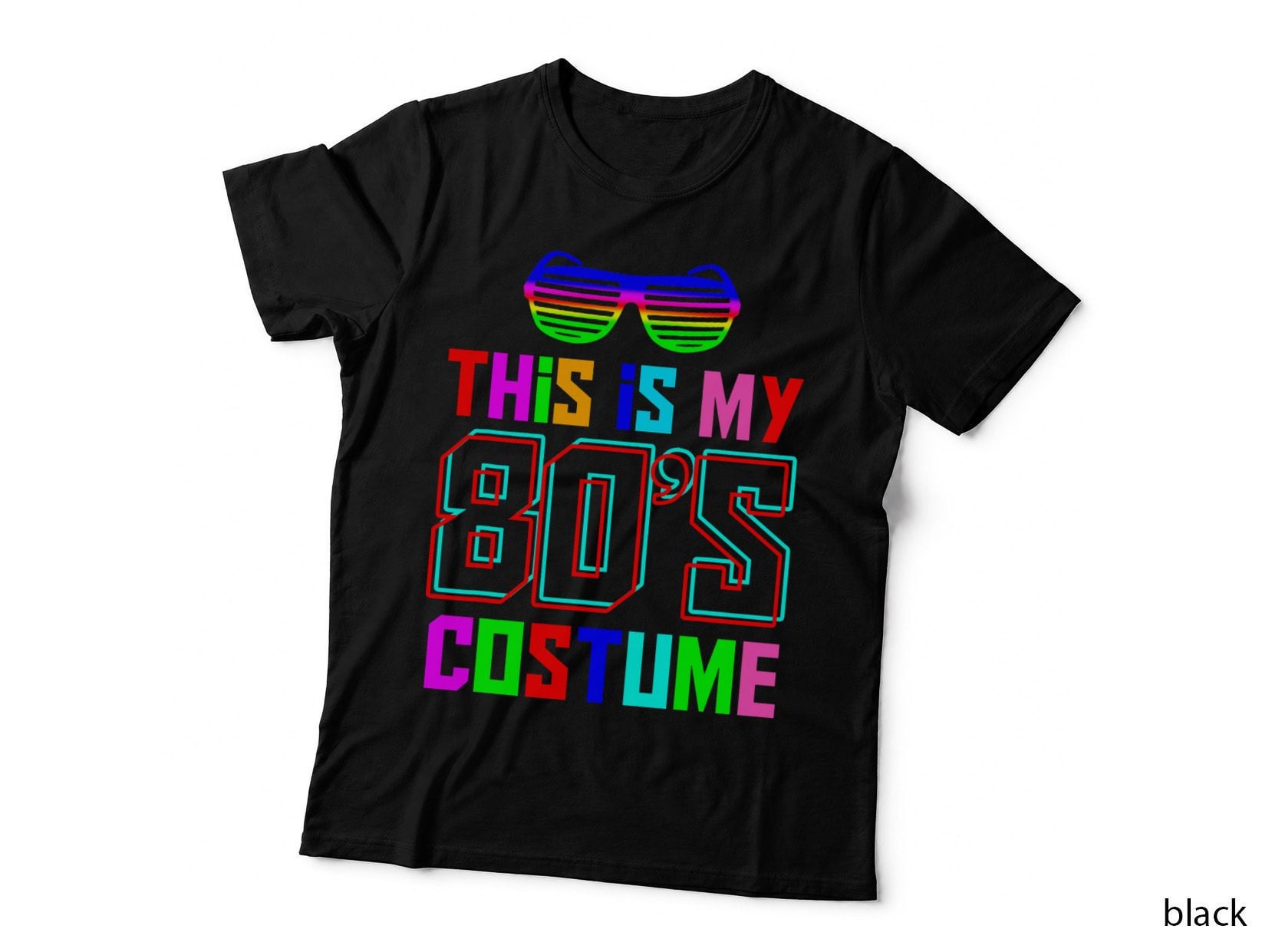 This Is My 80s Costume Fancy Eighties Dress Party Idea Retro T-Shirt