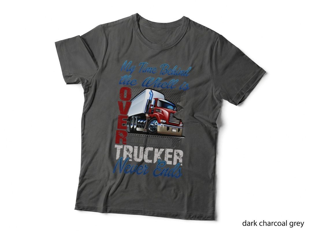 Trucking Life Endless Journey T-Shirt, Vintage Retro, Pet Lover Apparel