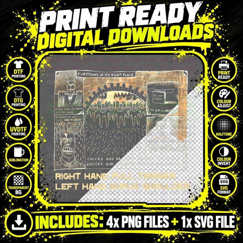 Vintage Retro Radio Music 80s 90s Classic Radiomusic 70s Png SVG Digital Bundle