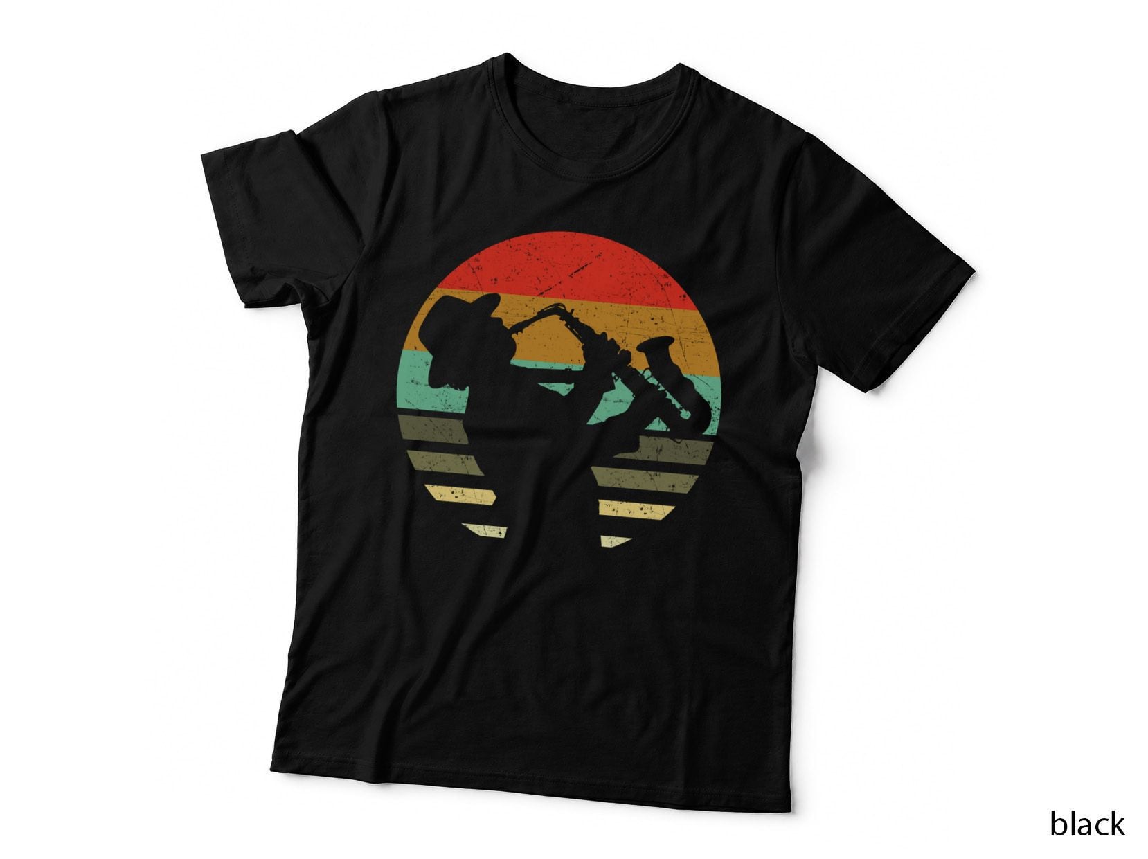 Vintage Retro Sunset Silhouette T-Shirt, 2026 Fashion, Summer Vibes
