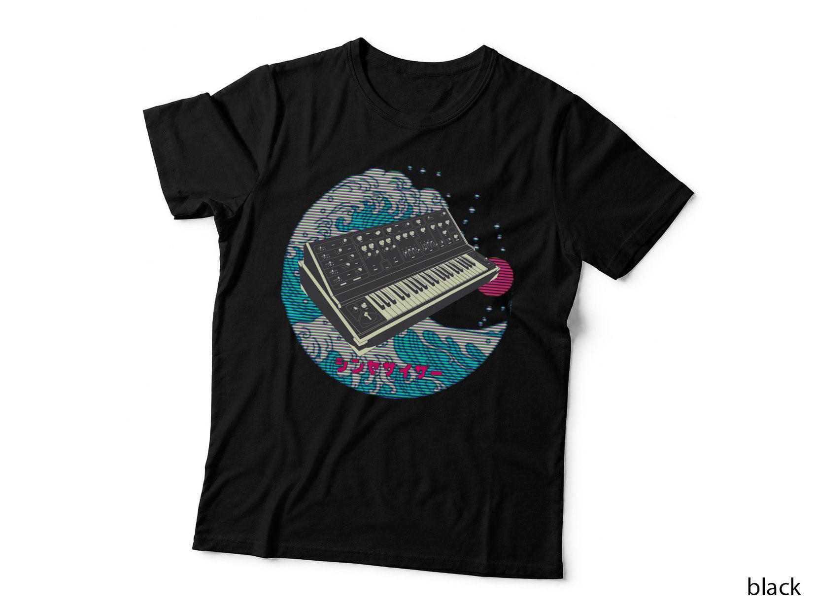 Vintage Synthesizer Analog Japanese Synth T-Shirt