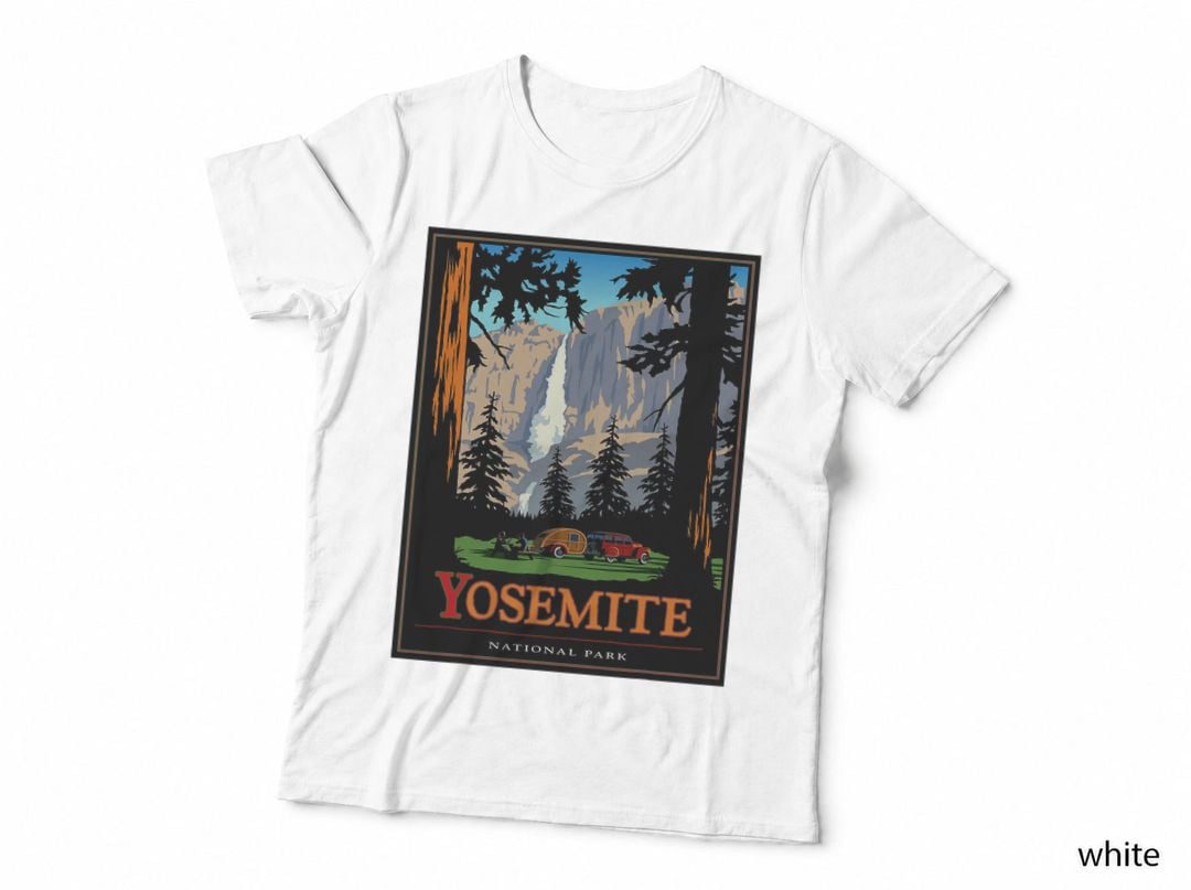 Yosemite Shirt Vintage National Park T-Shirt