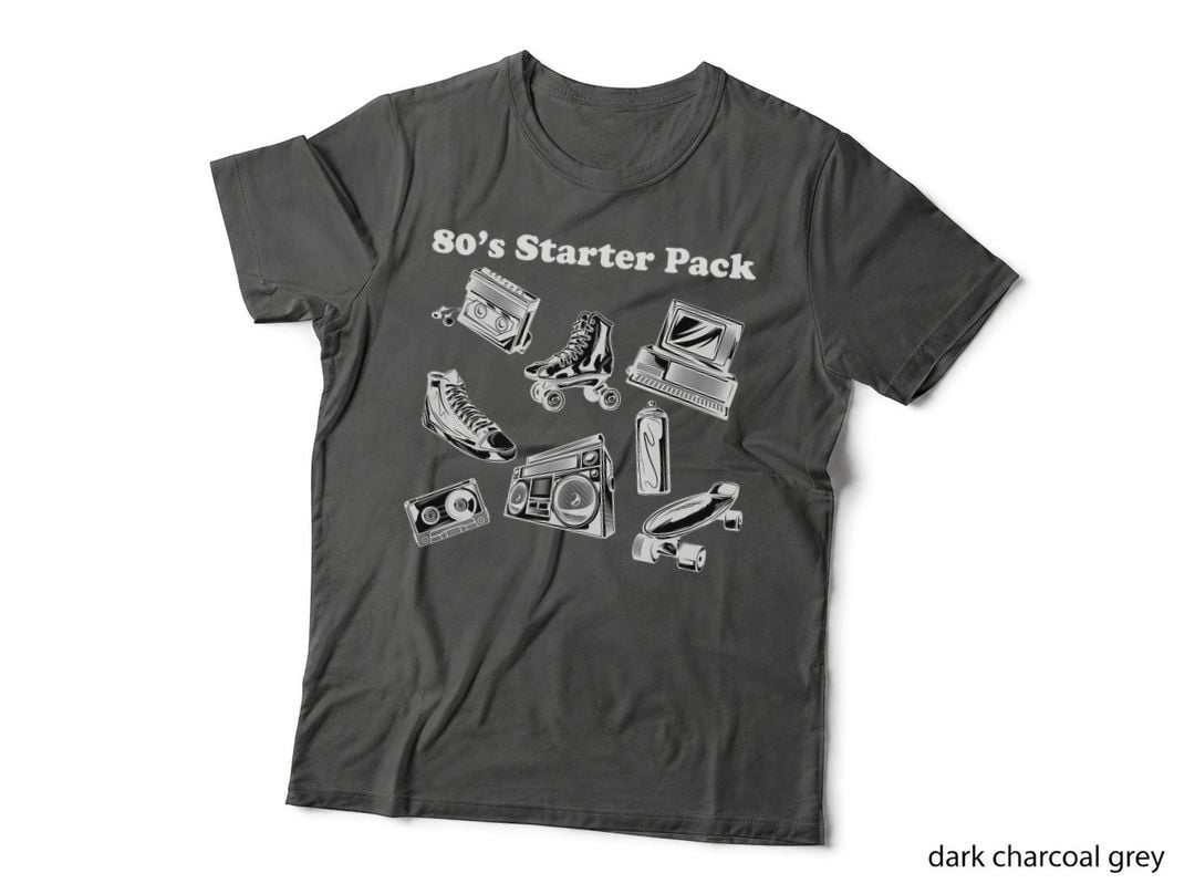 80s Starter Pack Retro Throwback Culture, Vintage T-Shirt