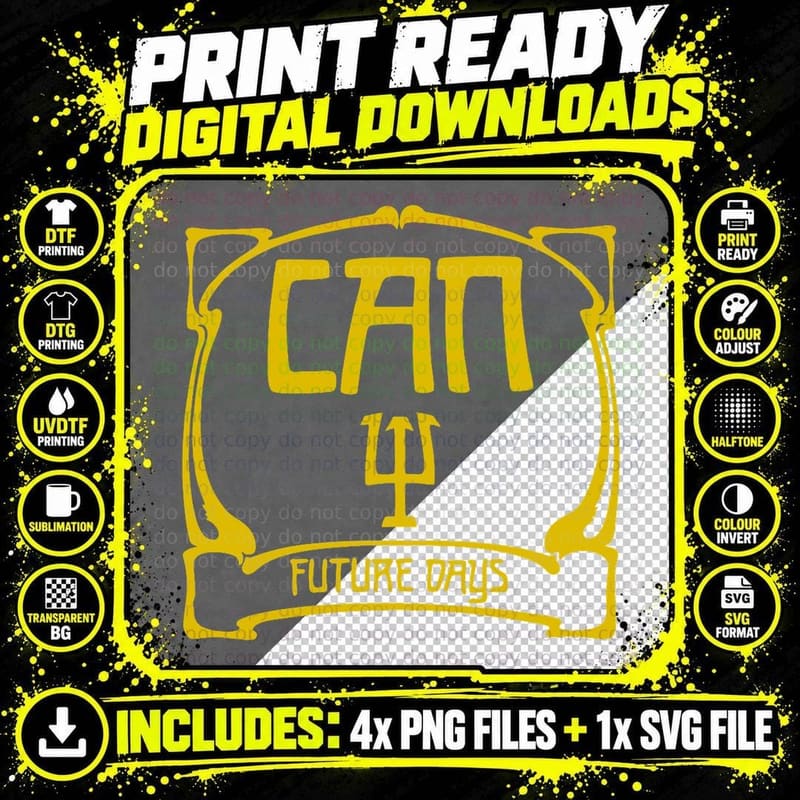 Can Future Is Real T-Shirt, Retro Typography Png SVG Digital Bundle