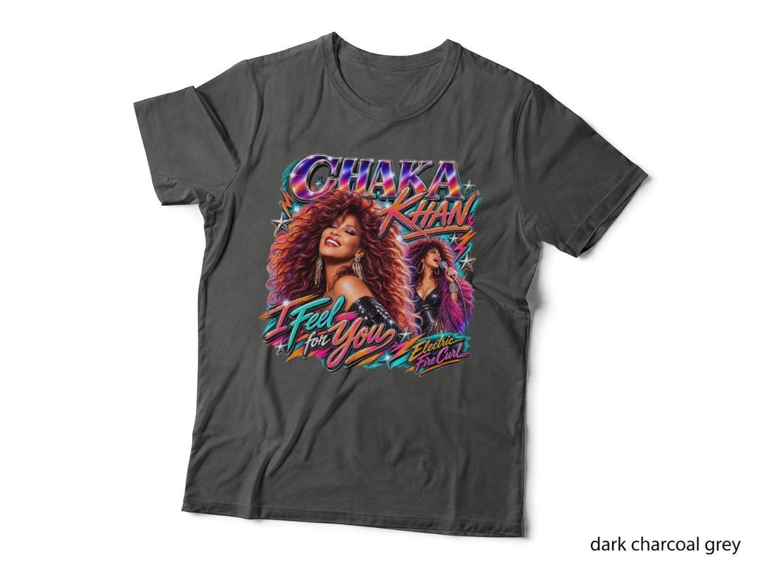 Chaka Khan I Feel for You Retro Funk Soul 80s Music Diva Vintage Style T-Shirt