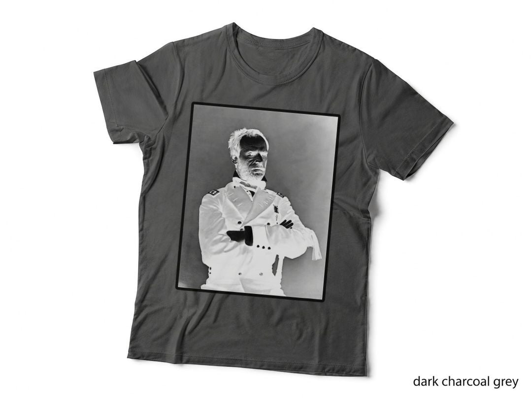 General William Sherman Civil War Portrait T-Shirt, Historic Figure, Classic