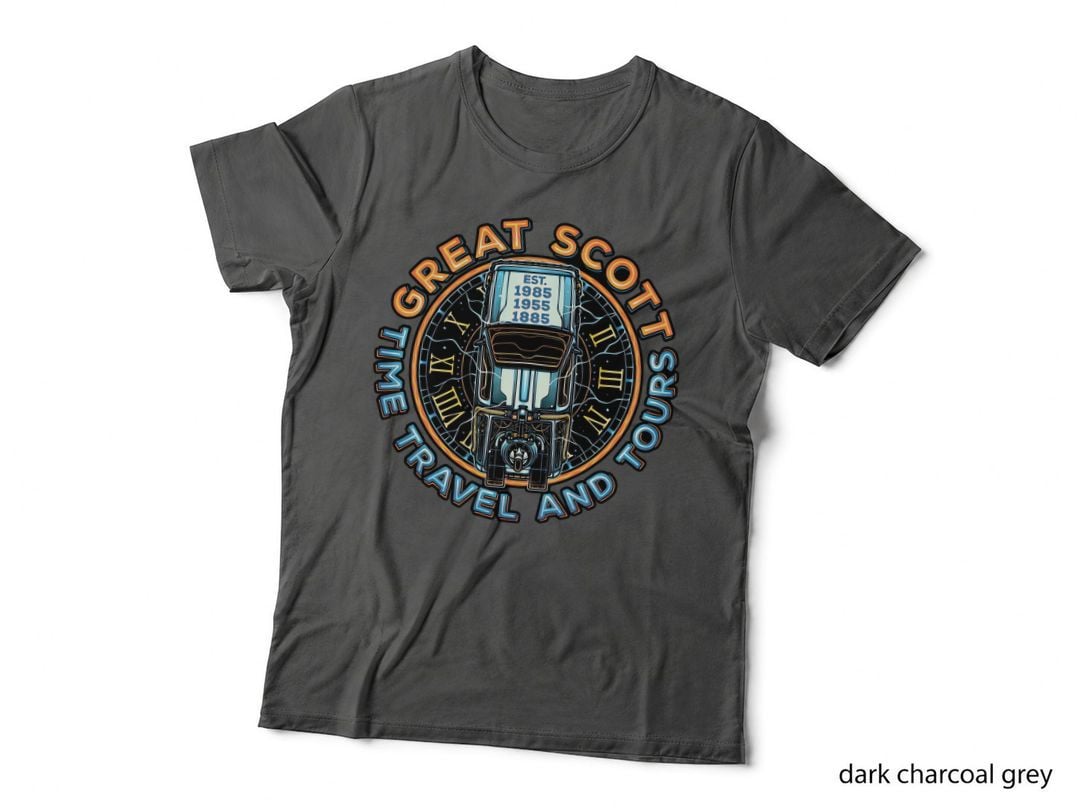 Great Scott Time Travel T-Shirt, Sci-Fi Nostalgia Tee, Gift for Sci-Fi Fans
