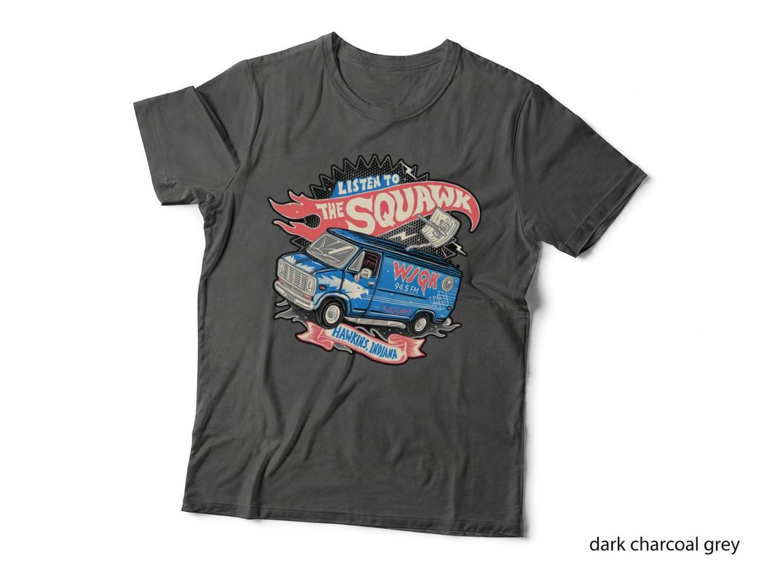 Hometown Radio Van T-Shirt, Vintage Radio Tee, Gift for Music Lovers