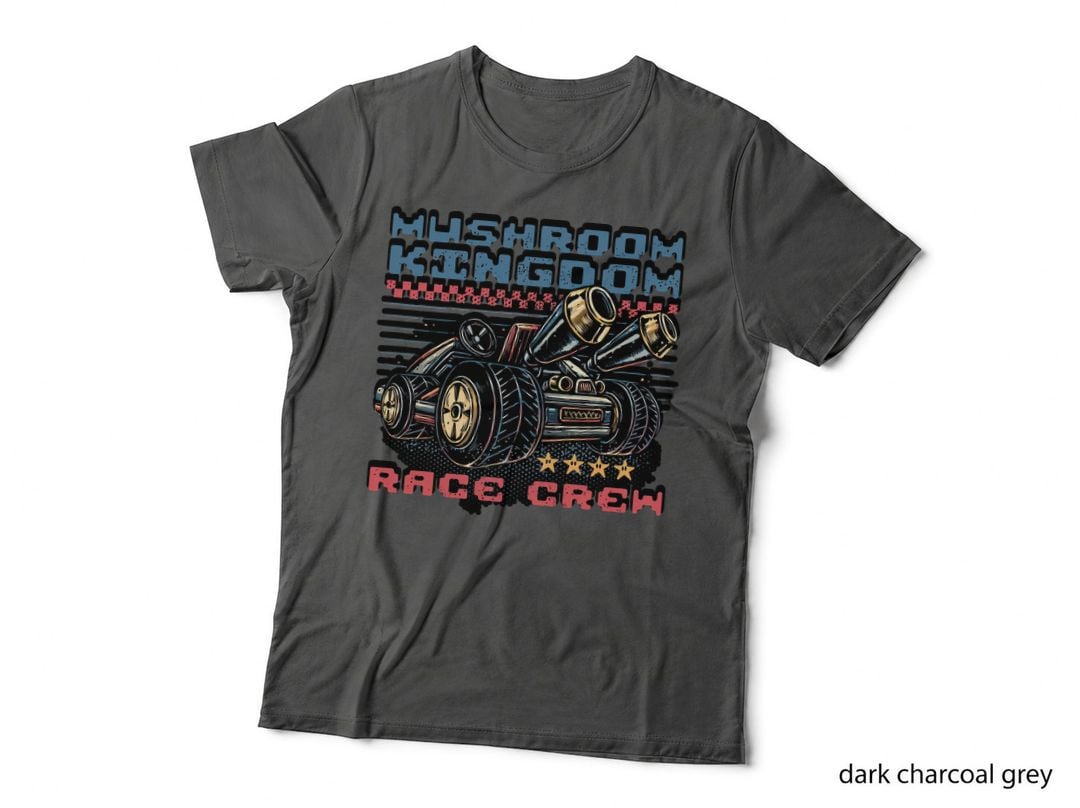 Kart Race Crew T-Shirt, Vintage Racing Tee, Gift for Car Enthusiasts