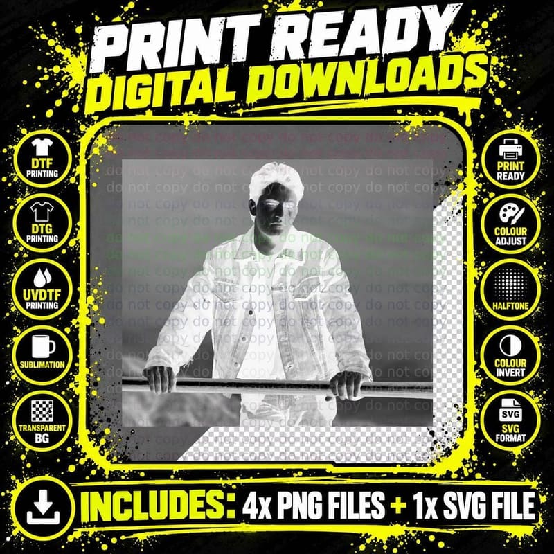 Matthew Perry T-Shirt, 90s TV Icon, Nostalgia Apparel Png SVG Digital Bundle