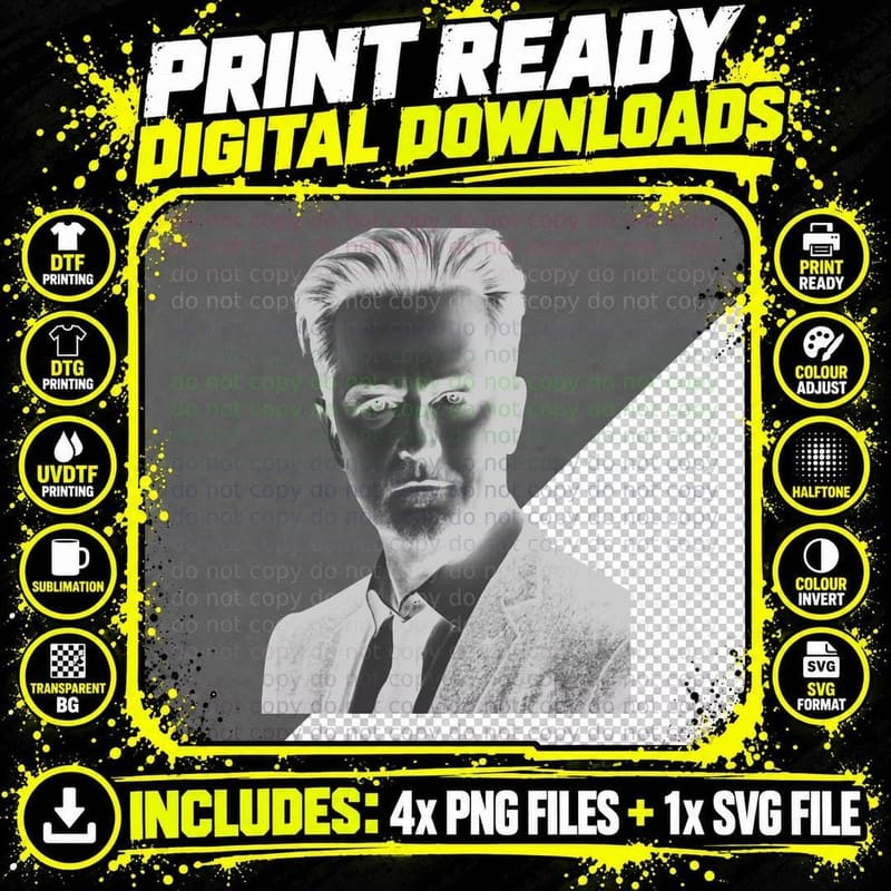 Matthew Perry Tribute T-Shirt, Actor Icon Png SVG Digital Bundle