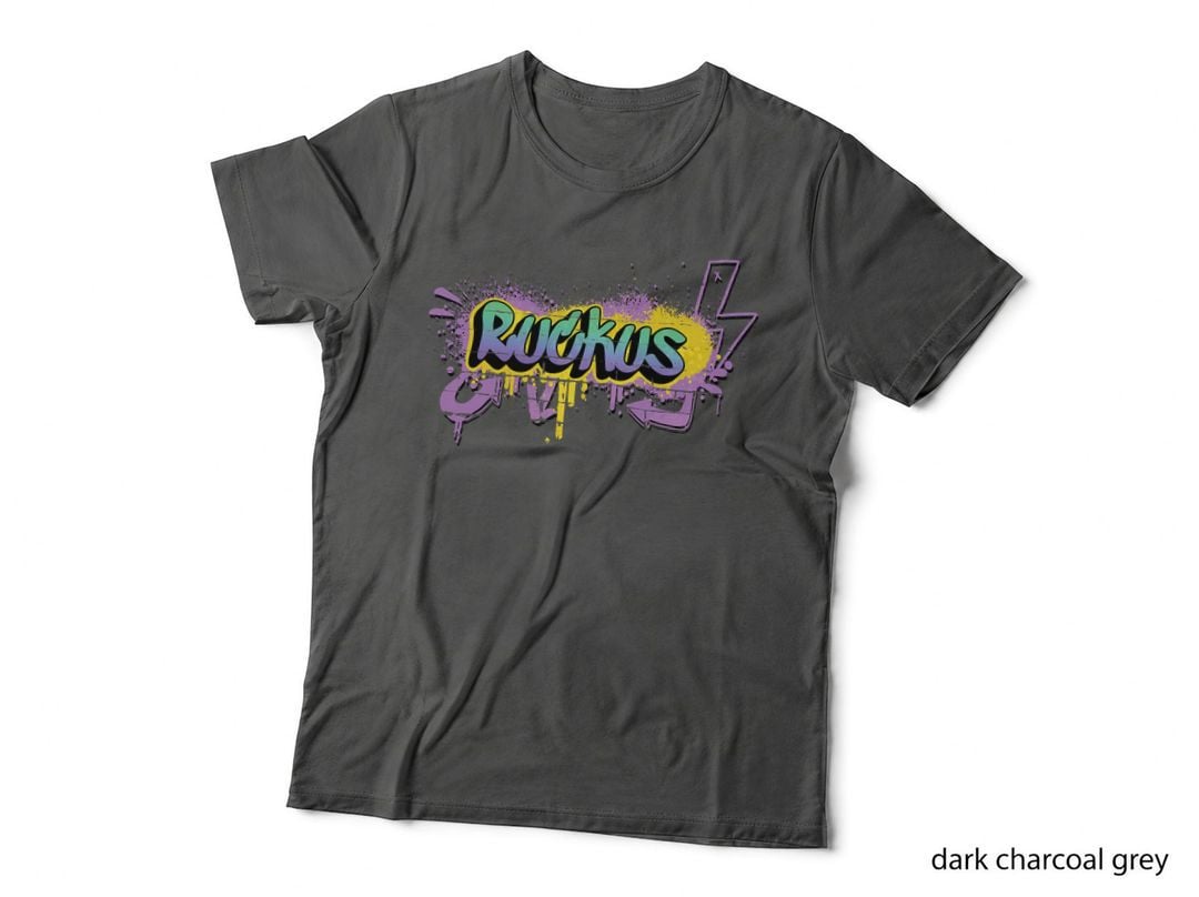 Ruckus - Retro Vintage 80s 90s Graffitti Art Design T-Shirt