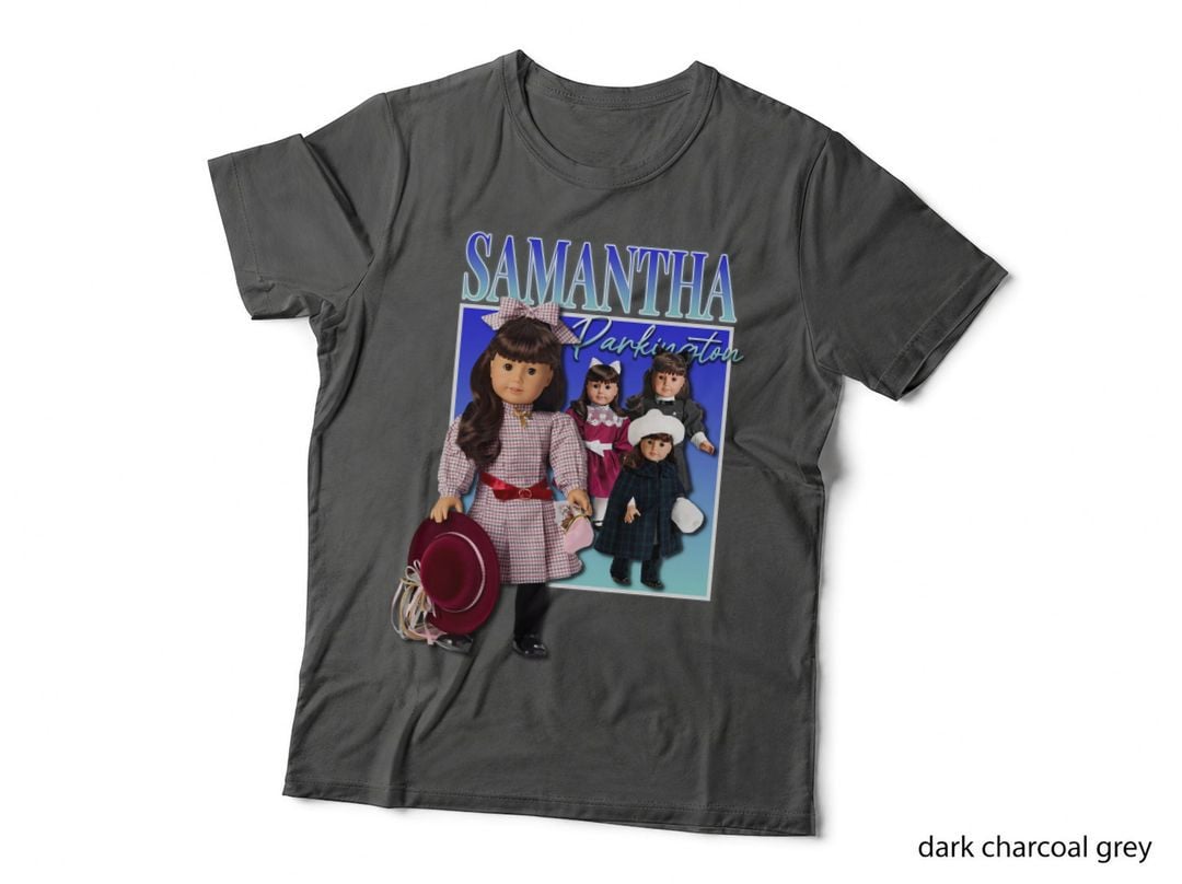 Samantha Parkington T-Shirt, American Girl Doll Fan Homage, Vintage Toy