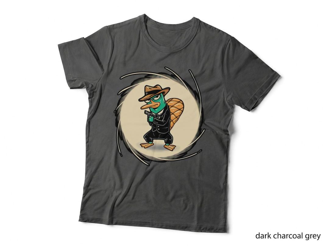 Spy with Golden Tail T-Shirt, Retro Spy Tee, Gift for Spy Fans