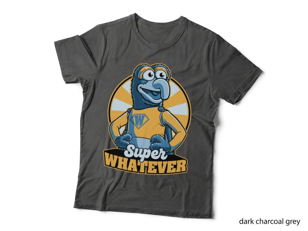 Super Whatever T-Shirt, Retro Comic Style Tee, Gift for Comic Book Fans