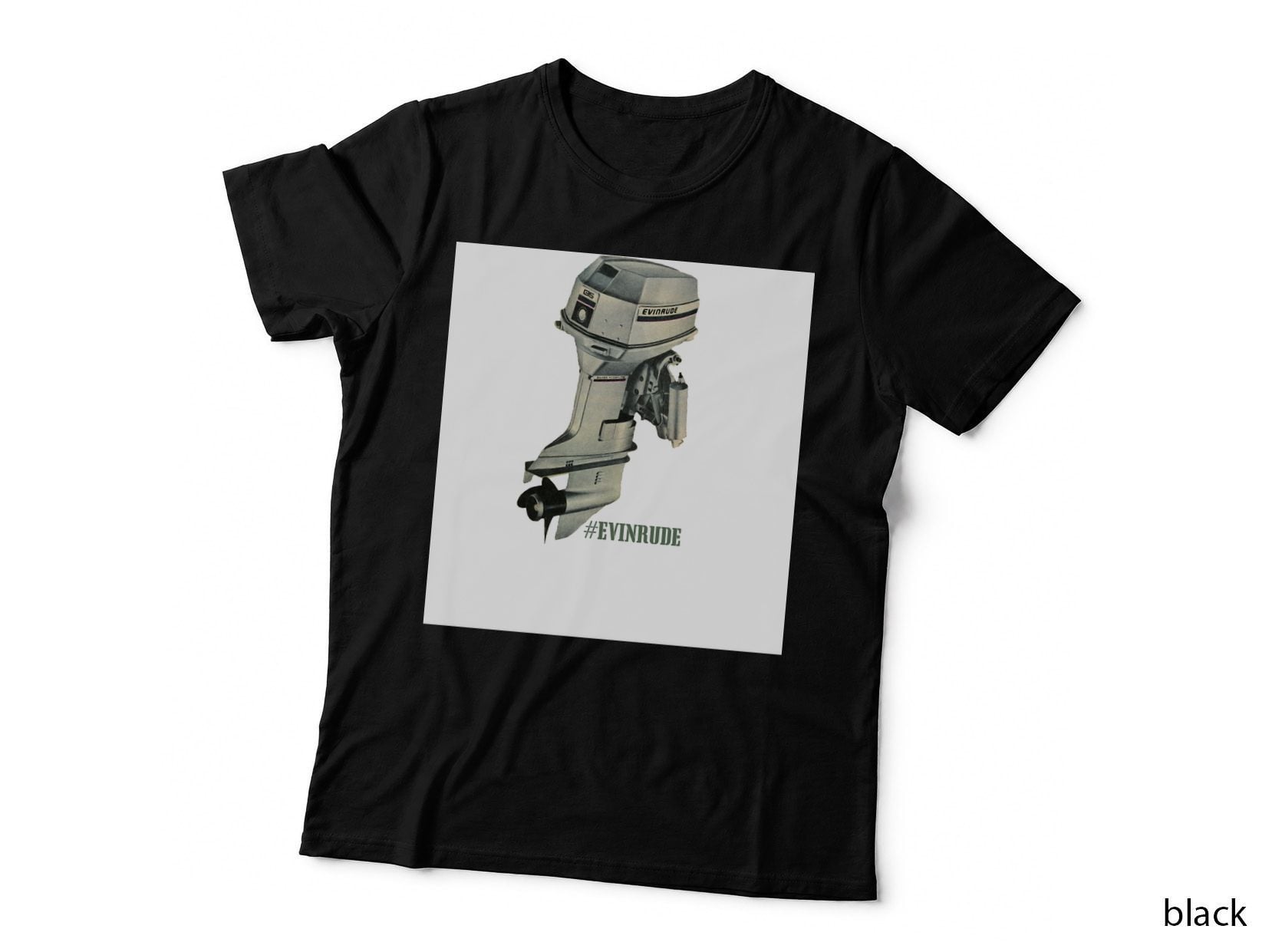 The 70s Outboard. Evinrude Graphic T-Shirt