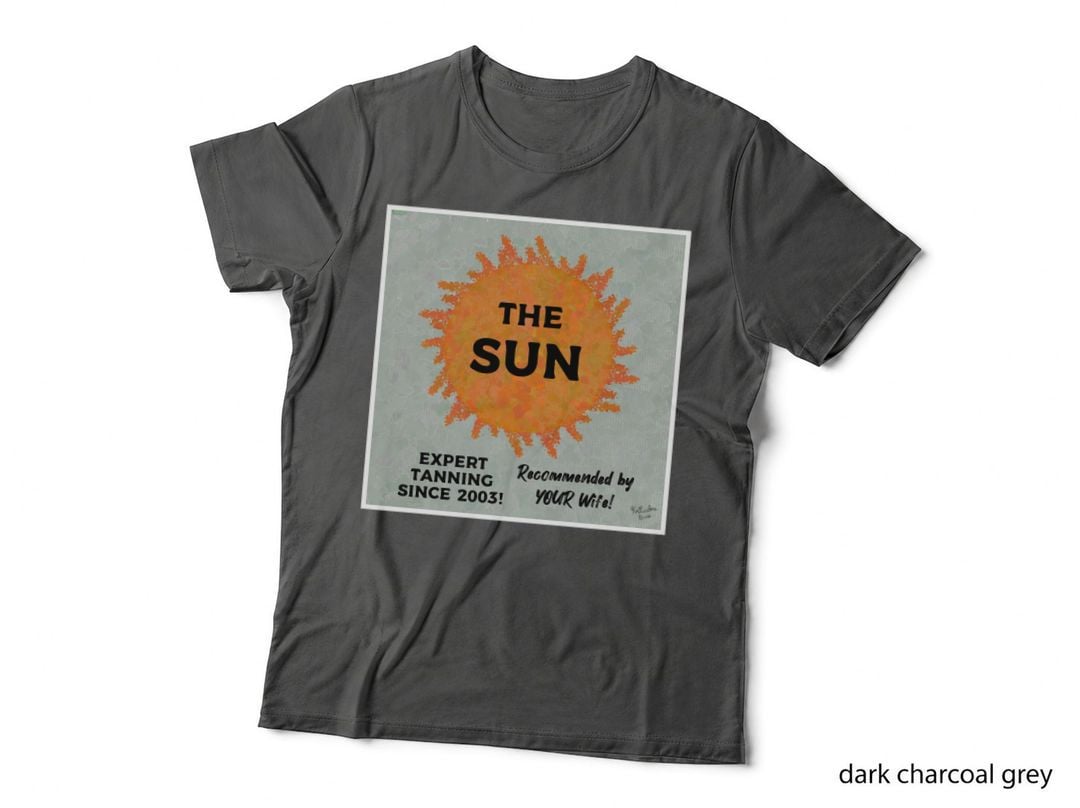 The Sun T-Shirt, Vintage Retro, Patriotic Apparel