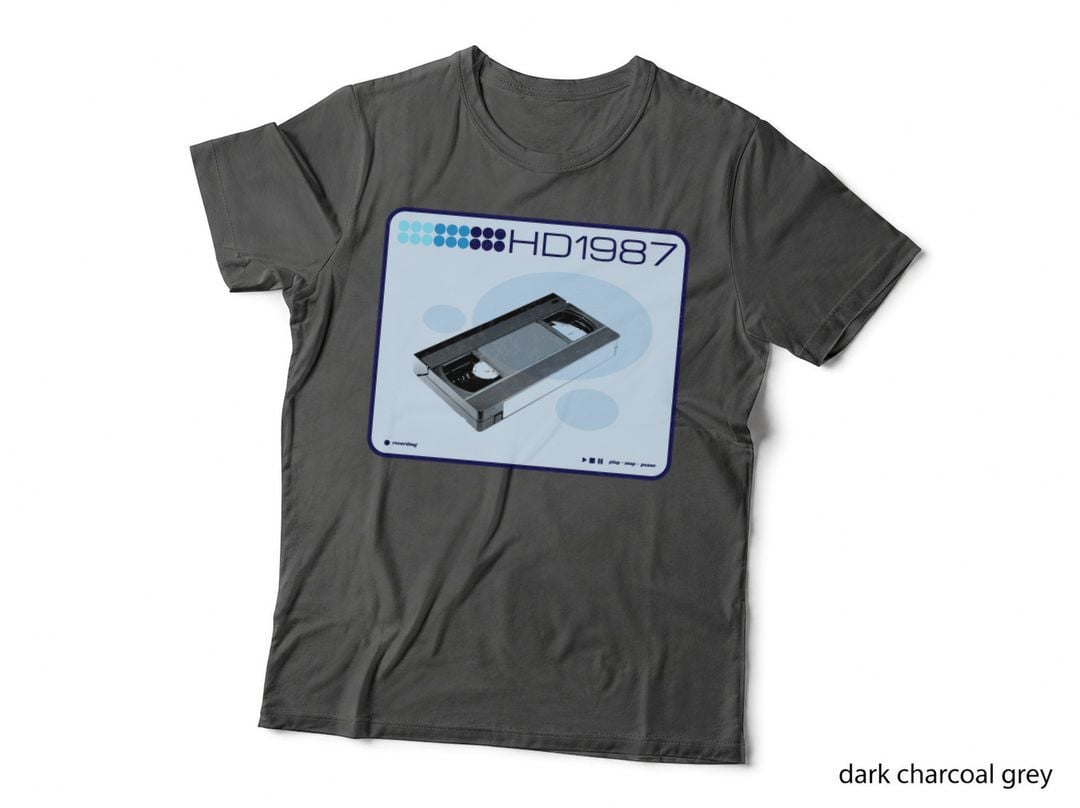 VHS Tape Retro T-Shirt, 80s Nostalgia, Vintage Vibes