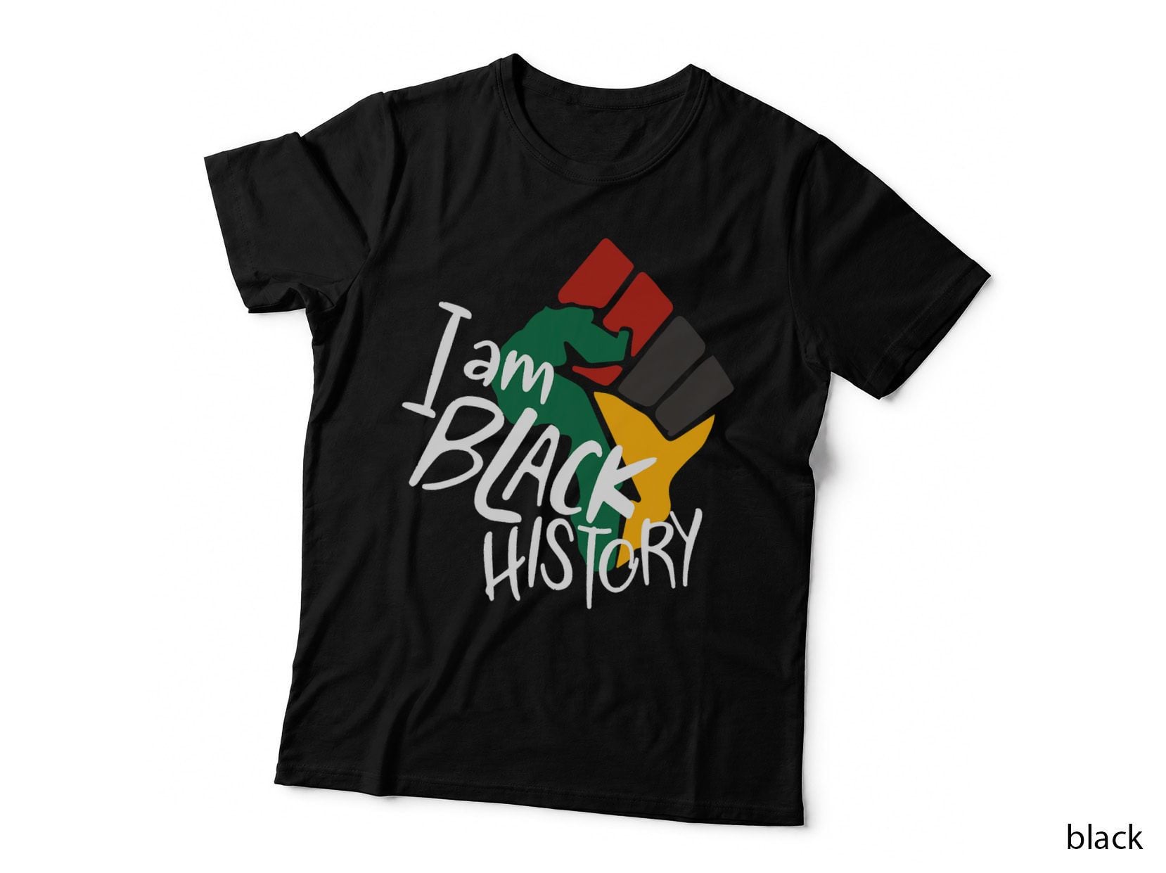 Vintage Black History, Black History Month Men Women T-Shirt