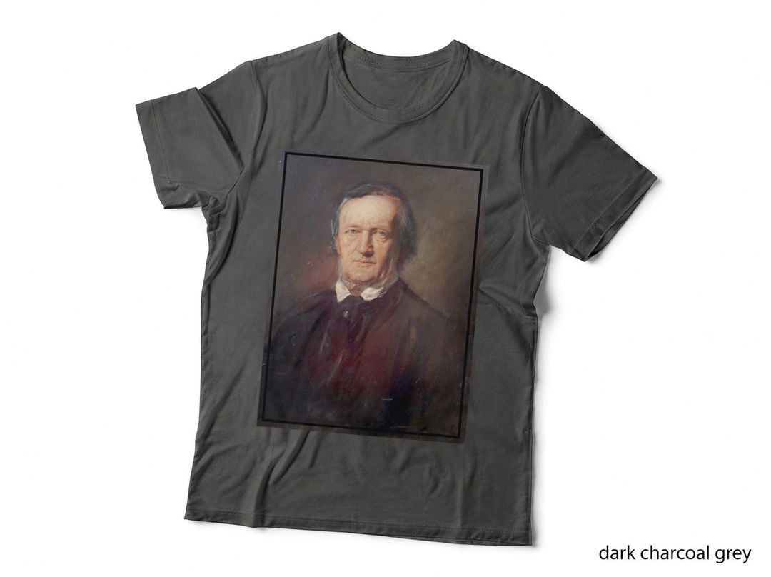 Vintage Richard Wagner Painting Portrait (1904) T-Shirt
