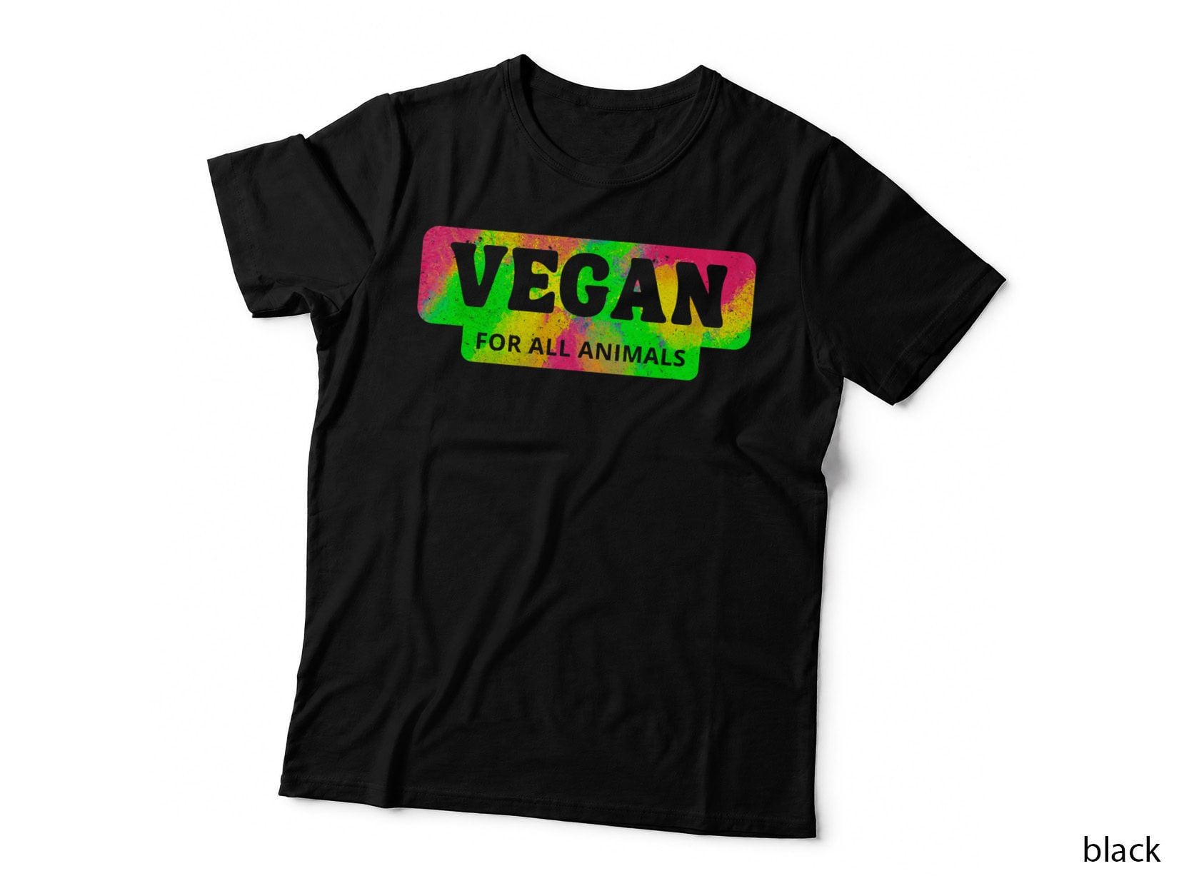 Vintage Vegan, for All Animals, Cruelty-Free Life Fun T-Shirt