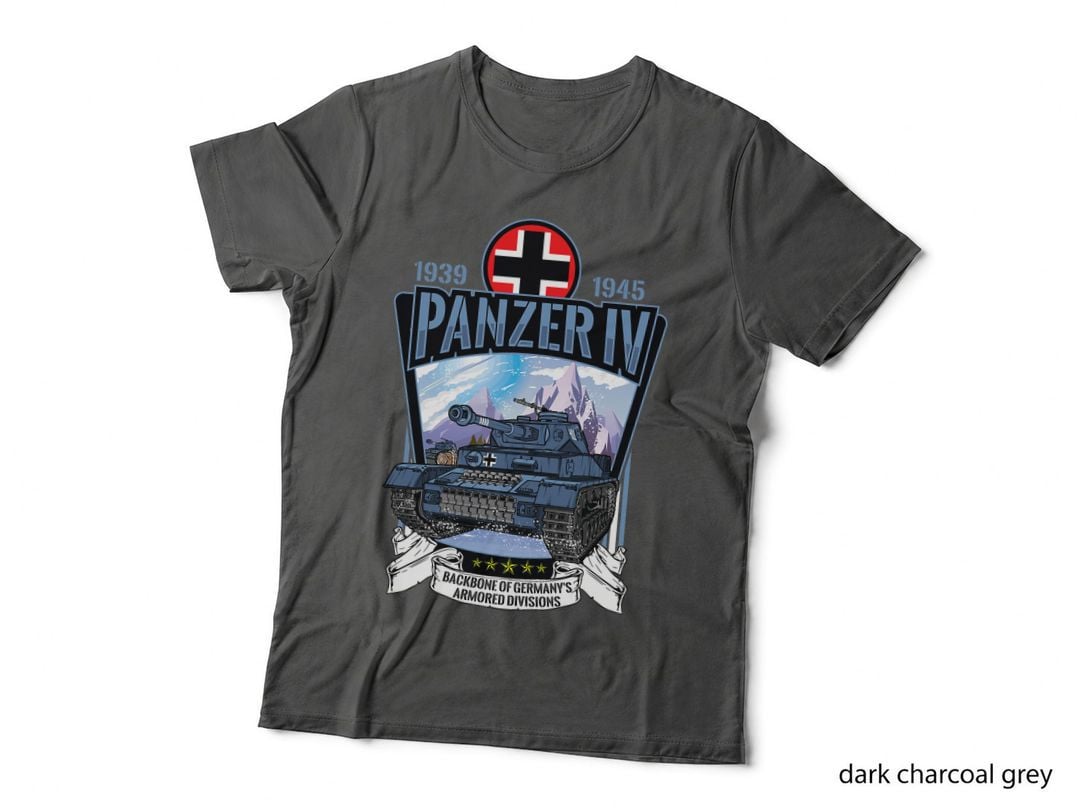 Vintage World War 2 German Tank Panzer IV Gift T-Shirt