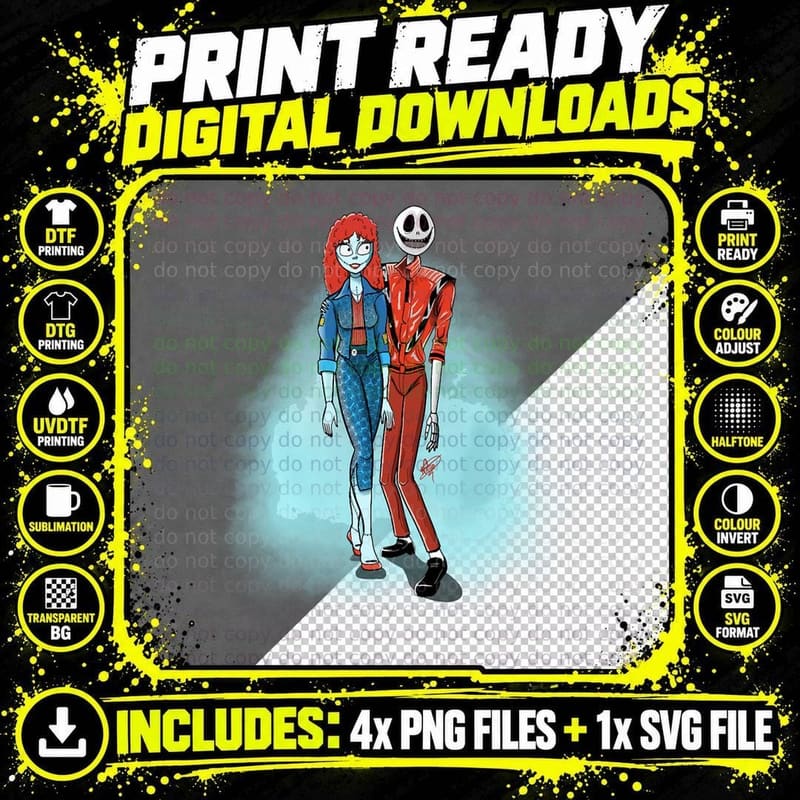A Thrilling Nightmare Classic T-Shirt Png SVG Digital Bundle