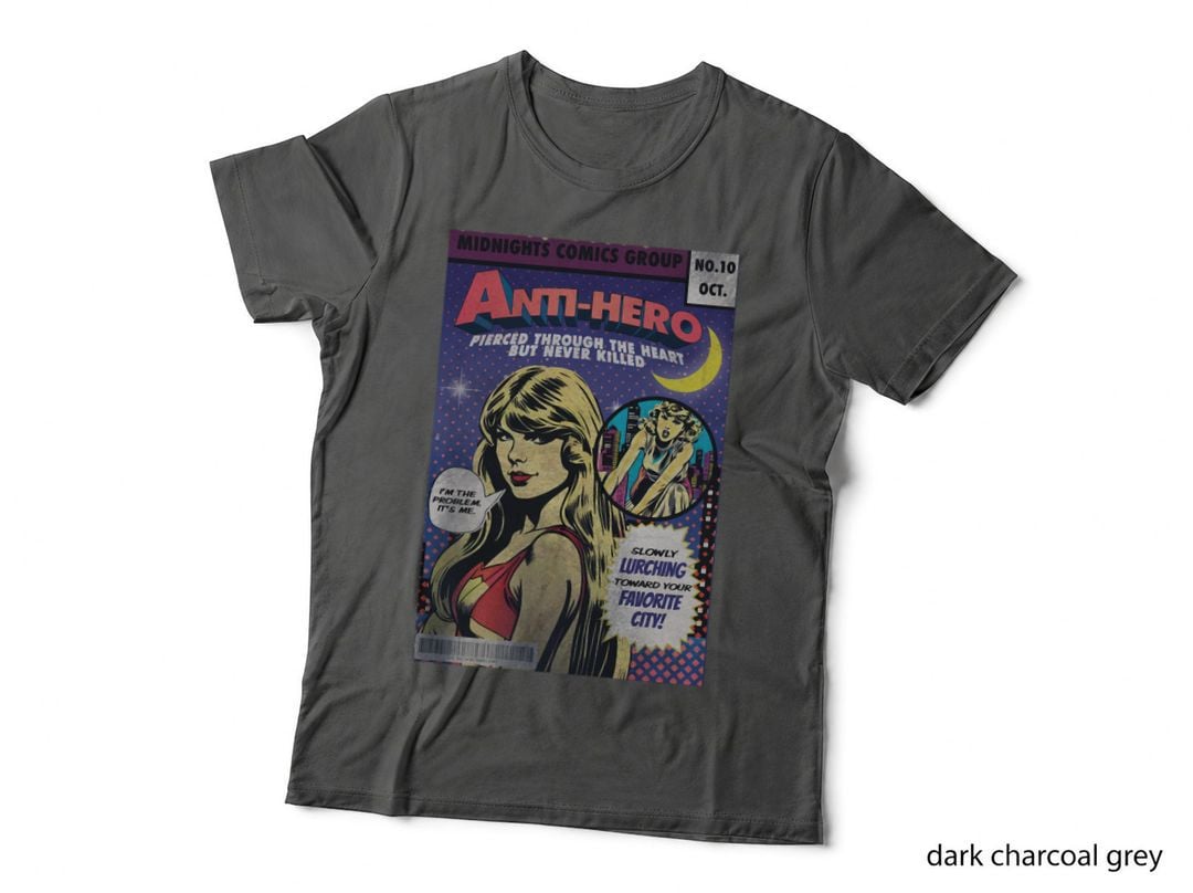 Anti Hero Vintage Comic Inspired Midnights T-Shirt