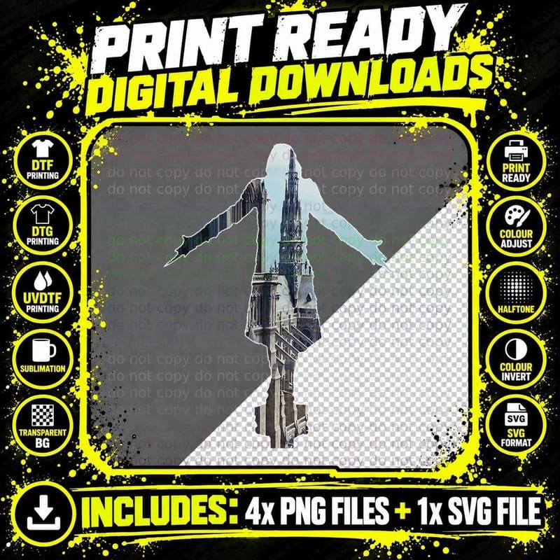 Assassin's Creed Classic T-Shirt Png SVG Digital Bundle