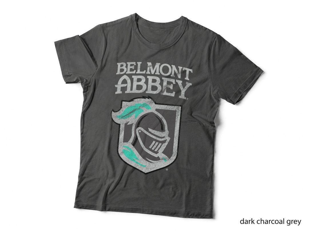Belmont Abbey College Crusaders Distressed Primary T-Shirt