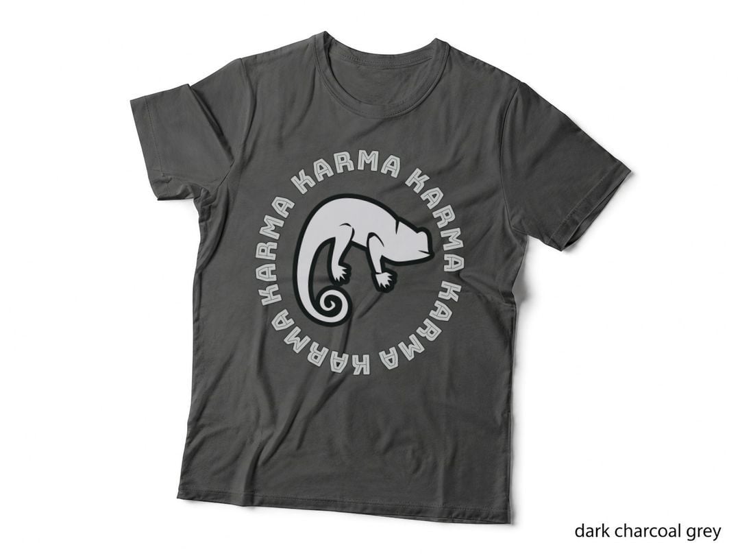 Chameleon Karma 80's Retro 1980's Pop Club Culture T-Shirt