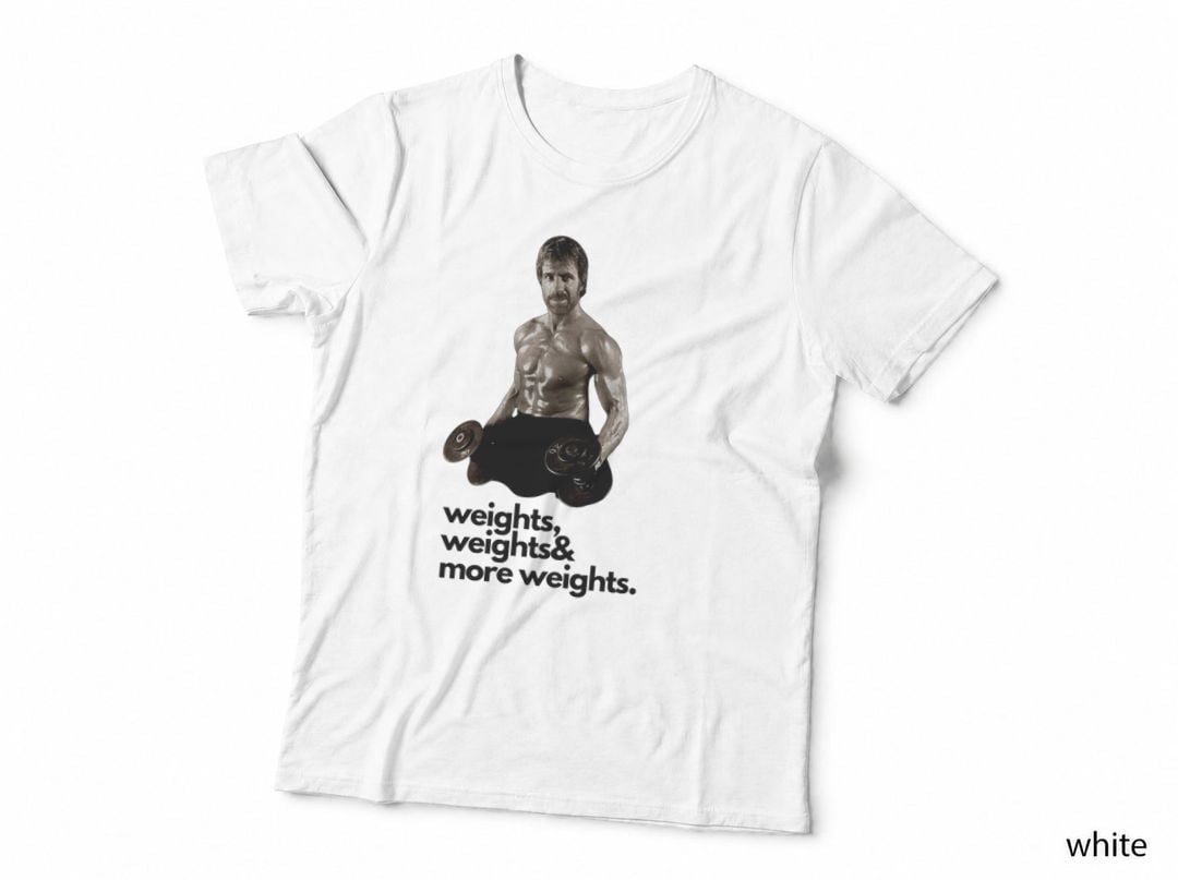 Chuck Norris Weights Classic T-Shirt