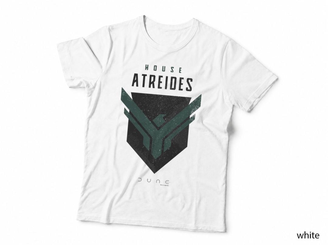 Dune House Atreides Distressed Badge T-Shirt