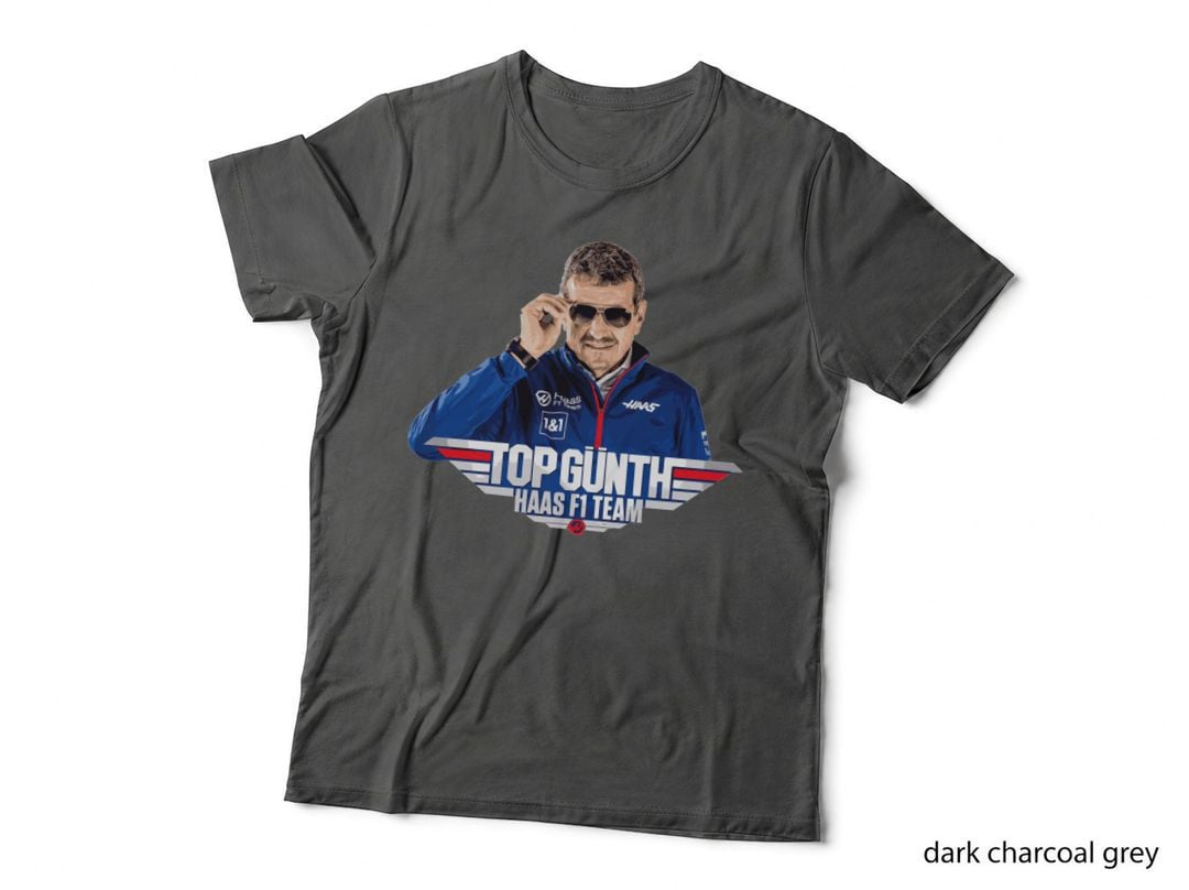 Guenther Steiner Topgünth Haas F1 Team Classic T-Shirt