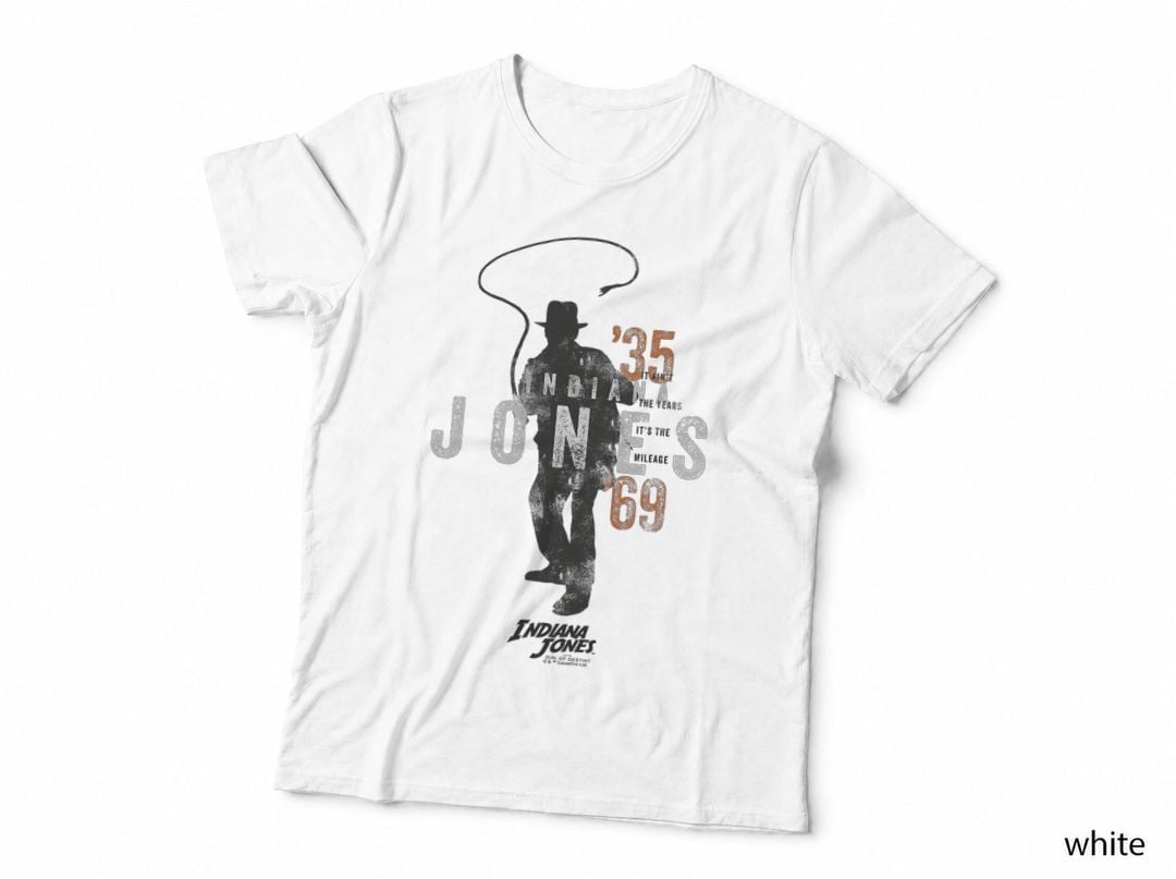 Indiana Jones and the Dial of Destiny It's the Mileage Retro T-Shirt