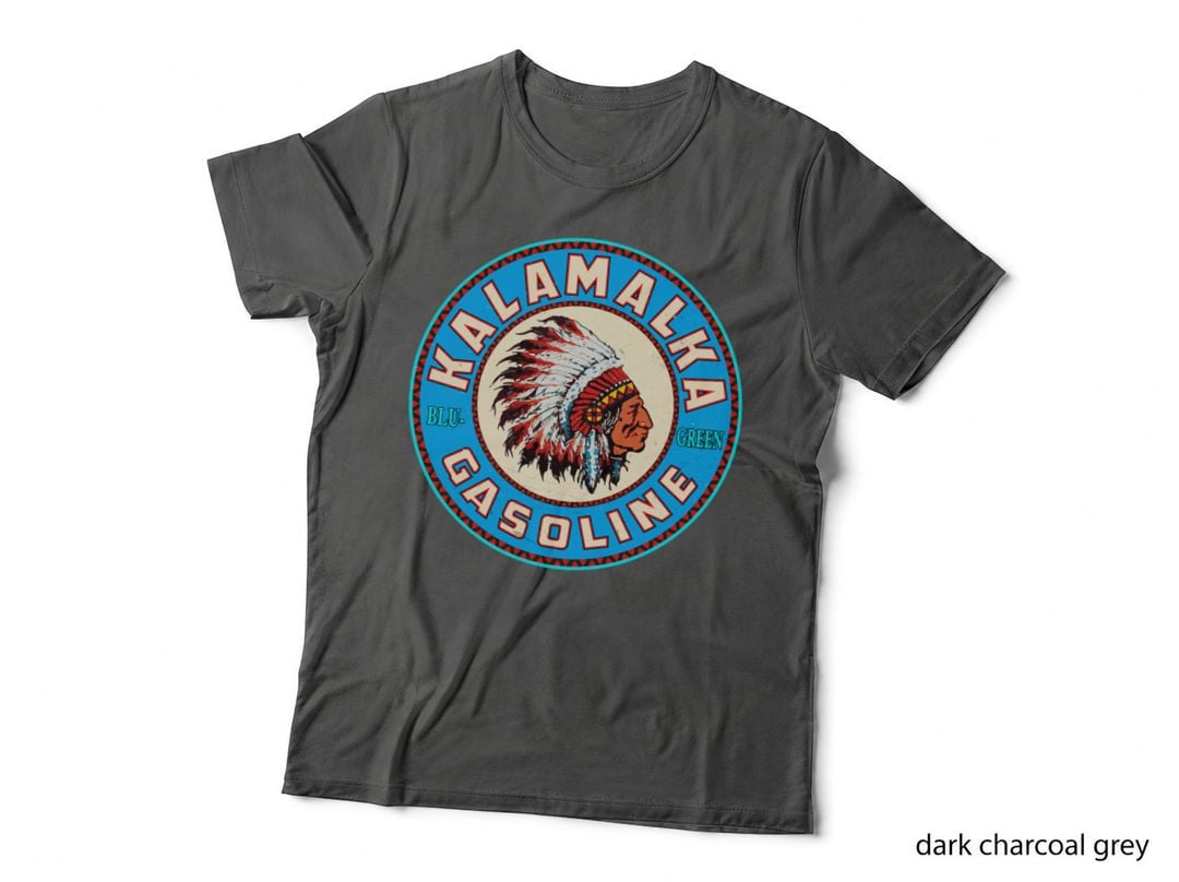 Kalamalka Gasoline Vintage Sign T-Shirt