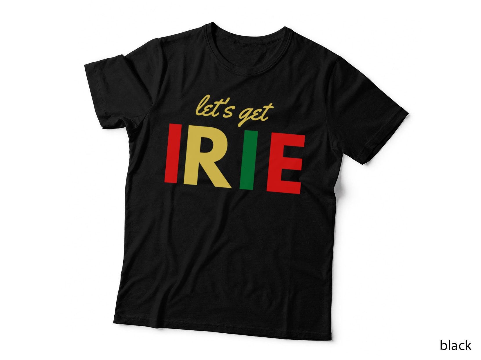 Let's Get Irie Vintage Style Arts Awesome Music T-Shirt