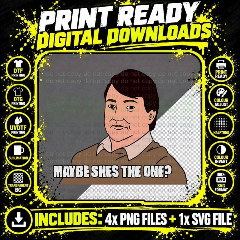 Mark Corrigan Classic T-Shirt Png SVG Digital Bundle