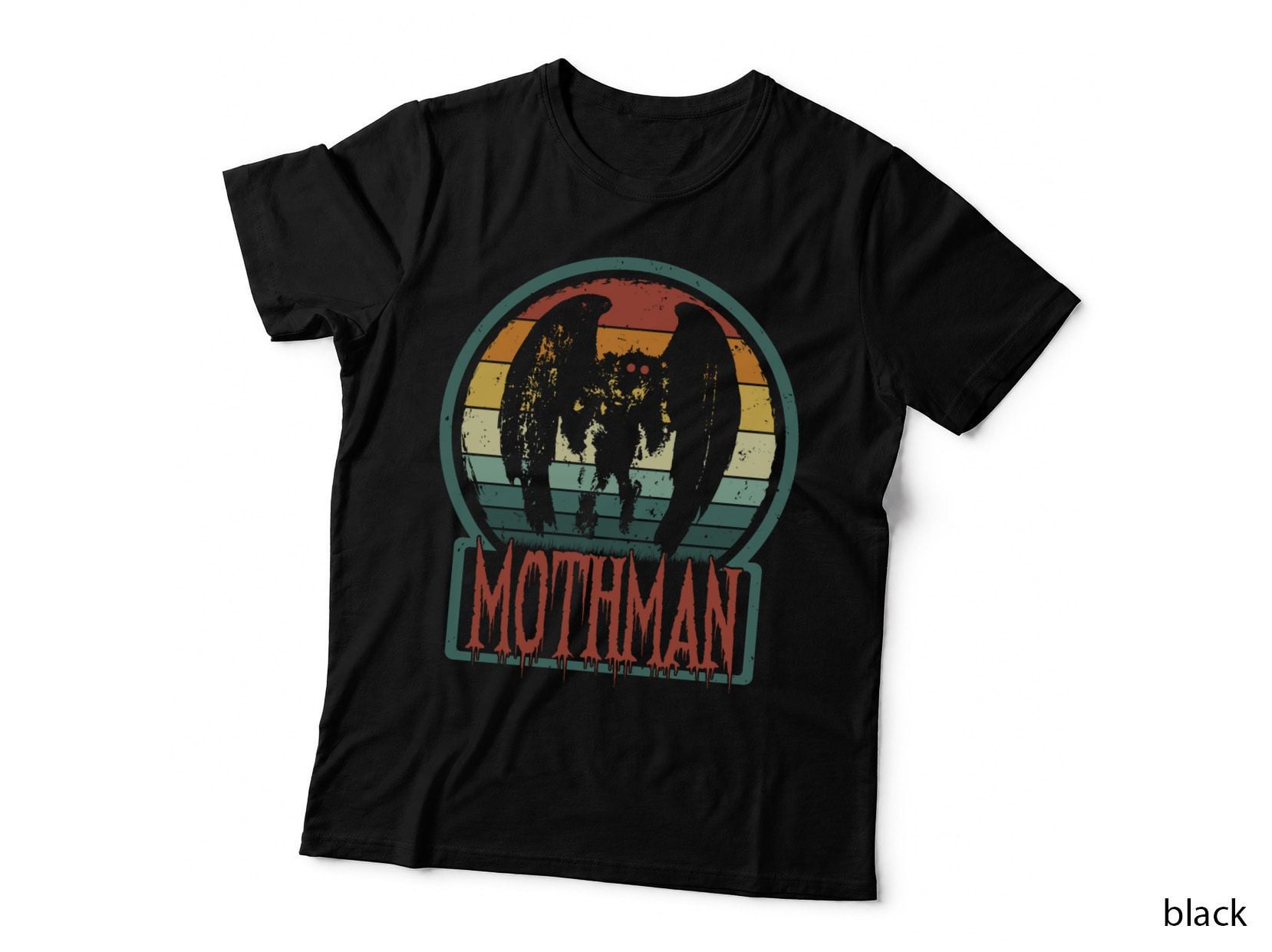 Mothman - Retro Vintage Point Pleasant, WV Cryptid Gift 1 T-Shirt