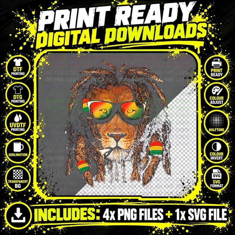 Music Vintage Bob Legend Marley's Gift T-Shirt Png SVG Digital Bundle