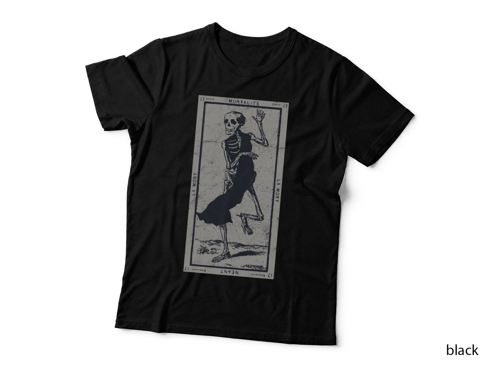 Occult the Death Tarot Card La Mort XIII Vintage Design T-Shirt