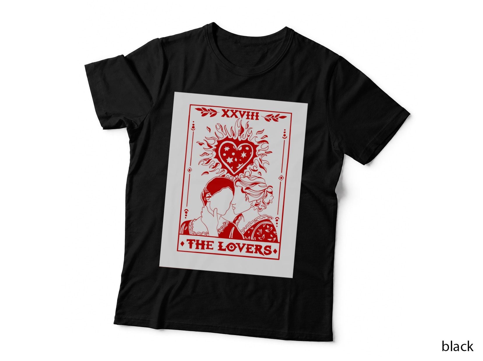 Portrait of a Lady on Fire - Tarot Card Design Classic T-Shirt