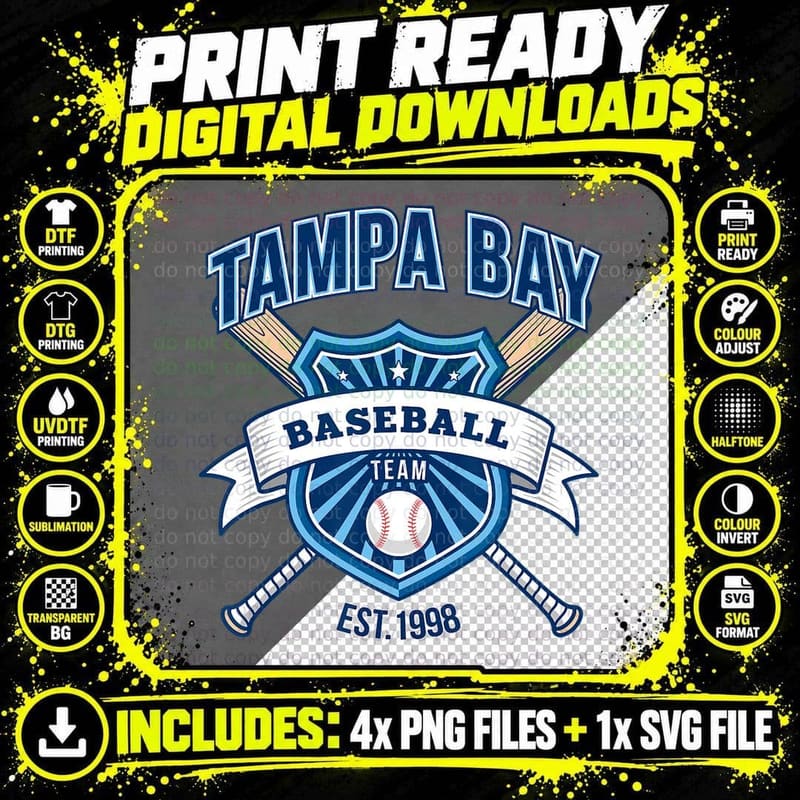 Retro Look Ray Vintage Party Tailgate Gameday Sport Fan Png SVG Digital Bundle
